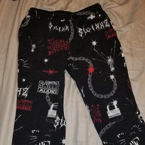 Black swixxz sweatpants